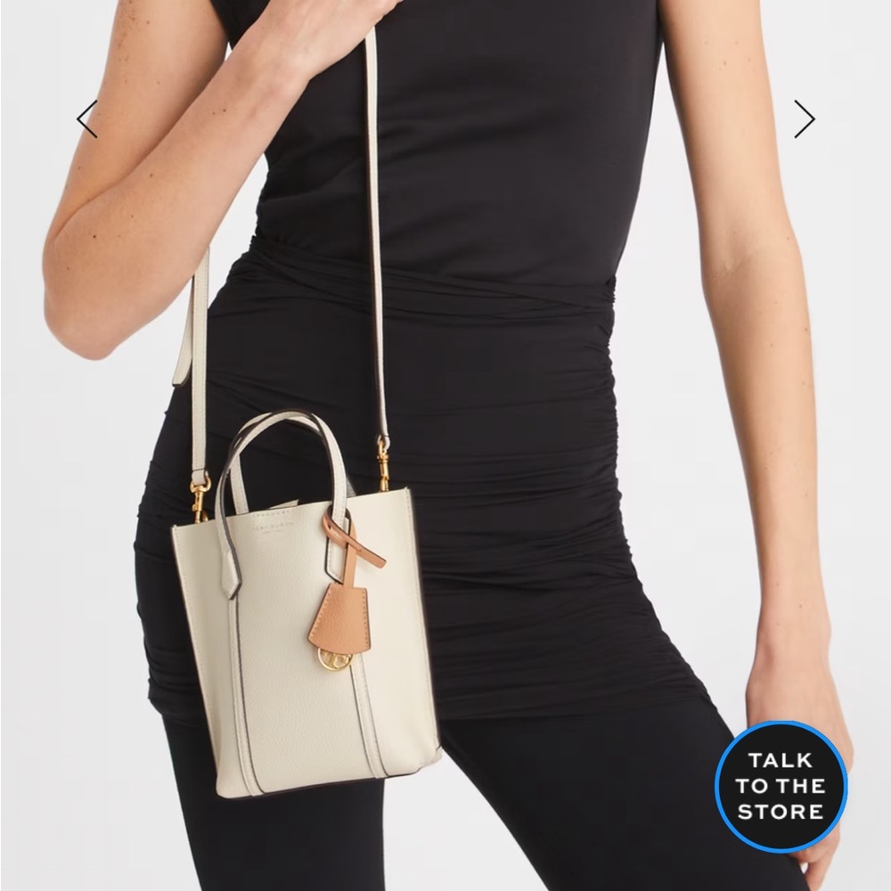 Tory Burch wallet and Perry mini tote